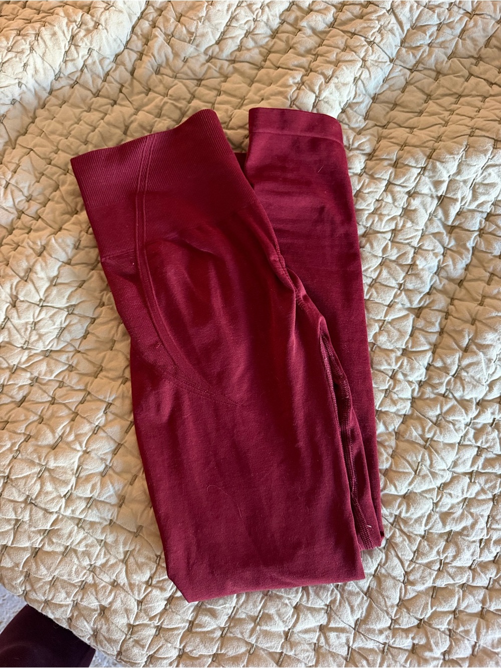 Oner Active Burgundy Seamless Leggings